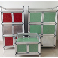 矮的二层厨房柜小的放碗碗柜简易 出租房 小型双三层大容量型