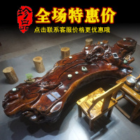 根茶台树桩整体树根茶台楠木茶桌实木根茶几树头原鸡翅木茶海