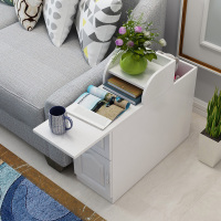 欧式沙发边柜边几扶手柜 沙发柜中间小茶几缝隙扶手柜角几储物柜