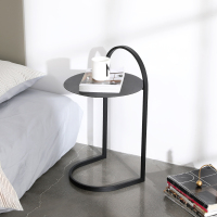 北欧轻奢小桌子床头柜现代简约ins小茶几铁艺阳台可移动沙发边几