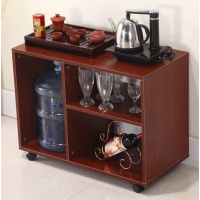 移动储物柜茶具桌客厅小茶几大水桶茶水柜餐具柜会客功夫泡茶桌台
