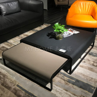 意式极简北欧跨几高低客厅设计师创意正方形组合矮茶几德驰同款