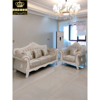 欧式布艺沙发组合客厅整装1+2+3小户型网红院简欧三人位沙发