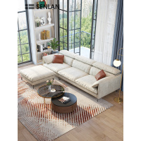 尋木匠2020新款网红款北欧轻奢简约现代小户型三人双人客厅布艺沙发组合