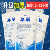 注水冰袋200400ml冰包闪电客冰袋保鲜冷藏水果食品快递专用冷冻反复使用