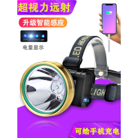 LED头灯强光充电感应户外矿灯闪电客夜钓鱼灯远射手电筒超亮头戴式氙气