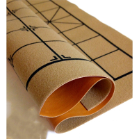 中国象棋带棋盘围棋盘皮革单卖不含棋橡棋棋布闪电客五子棋软布图纸盘布