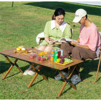 户外便携式折叠桌铝合金蛋卷桌椅子闪电客露营装备野餐野营用品套装