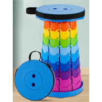 凳子可折叠彩虹凳伸缩户外露营椅子闪电客野餐钓鱼美术生便携小板凳