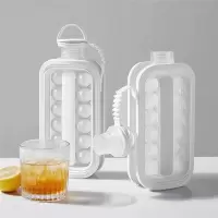 冰球冰块模具制冰水壶冰格杯闪电客家用球形硅胶储冰盒冰箱冻冰袋壶