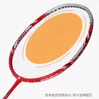 红双喜羽毛球拍全碳素纤维超轻双拍进攻耐用型成人打训练单拍套装