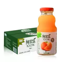 百事可乐 新品纯果乐橙汁 100%橙汁250ml*24瓶 含糖果汁新日期 纯果乐橙汁
