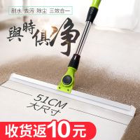 伸缩杆擦窗器硅胶地刮推水玻璃刮水器瓷砖实木地板卫生间家用清洁
