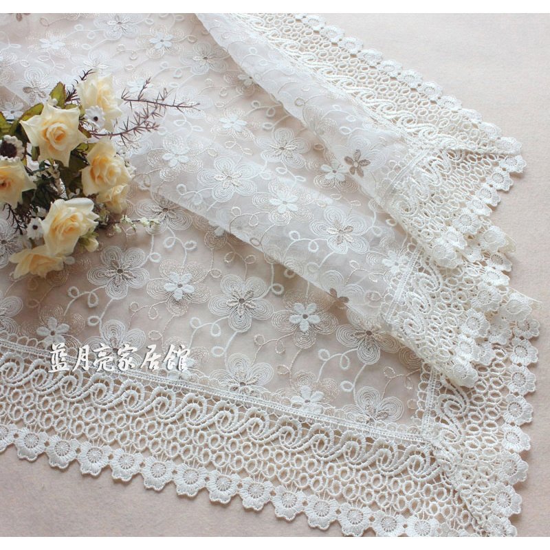 欧式床头柜罩蕾丝布艺电视盖布洗衣机防尘布冰箱巾空调罩盖巾