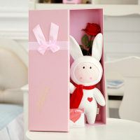 日系可爱少女软萌不二兔子公仔毛绒玩具玩偶录音娃娃创意生日礼物