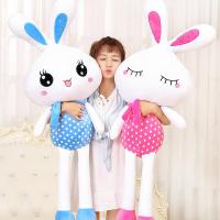 可爱兔子公仔小白兔布偶洋娃娃抱枕毛绒玩具玩偶创意生日礼物女孩