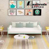 尋木匠北欧铁艺床双人床公主床1.8米1米网红沙发铁床现代简约单人铁架床