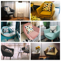 尋木匠北欧单人懒人沙发阳台休闲椅小户型现代简约沙发椅卧室客厅电脑椅