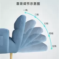 尋木匠懒人沙发小户型出租房卧室客厅阳台单人双人榻榻米简易折叠沙发床