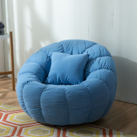 尋木匠懒人沙发卧室榻榻米小型可爱阳台单人休闲椅简约创意南瓜沙发椅