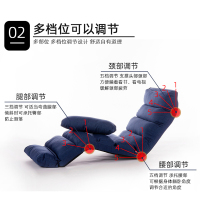 尋木匠懒人沙发榻榻米折叠床单人卧室房间小可爱女生网红款躺椅子