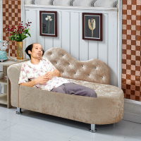 尋木匠欧式沙发小户型迷你布艺贵妃椅卧室店铺单人双人三人小户型贵妃榻