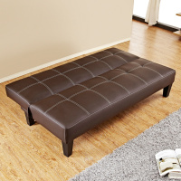 尋木匠沙发床可折叠实木沙发床1.8米皮简约现代小户型单双人两用可定制