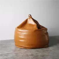 尋木匠北欧懒人沙发pu皮艺豆袋单人沙发床榻榻米可拆洗休闲躺椅