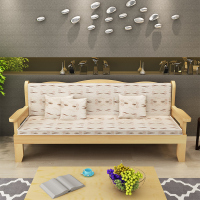 尋木匠现代简约实木沙发双人沙发床多功能客厅单人小户型沙发可伸缩书房