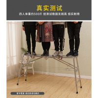 尋木匠铁凳子折叠加厚装修施工便携折叠凳工程升降凳马凳子伸缩折高凳子