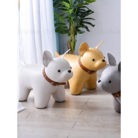 尋木匠创意小熊矮凳动物凳子换鞋凳家用脚凳拍摄装饰坐凳凳节日