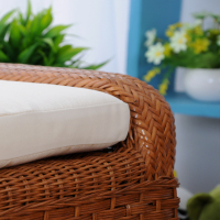 尋木匠藤方凳藤凳藤凳子脚踏藤椅套装 藤制品家具休闲矮凳暴亏直销