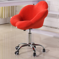 尋木匠创意布艺电脑椅可爱家用办公升降转椅卧室沙发休闲美发美甲椅子
