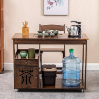 尋木匠移动茶台茶车家用茶水柜实木阳台茶桌功夫茶几茶盘套装一体泡茶台