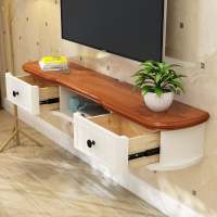 尋木匠现代简约实木小户型北欧墙壁挂电视柜茶几组合挂墙上悬挂卧室吊柜