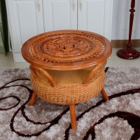 尋木匠南瓜椅套装五件套阳台室内休闲桌椅户外组合藤椅住宅家具藤木