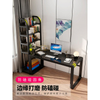尋木匠电脑台式桌书桌书架书柜一体组合简约家用卧室转角拐角写字桌