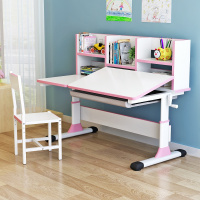 尋木匠写字桌椅套装可升降书桌作业桌简易课桌椅子家用小学习桌