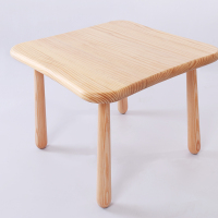 尋木匠实木小桌子家用多功能积木游戏桌玩具桌幼儿园桌椅套装桌