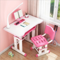 尋木匠小孩子读书台写字桌椅子套装调节升降读书桌小做作业桌子