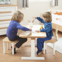 尋木匠实木学习桌可升降书桌简约方桌实木多功能写字桌餐桌椅