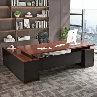 尋木匠办公桌老板桌大班台现代简约办公桌椅组合办公家具单人老板桌