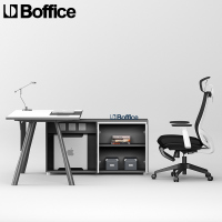 尋木匠杭州办公家具 简约现代单人办公桌老板桌主管电脑办公台