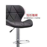 尋木匠吧台椅靠背升降现代简约酒吧椅高脚凳吧台凳子家用凳旋转椅子