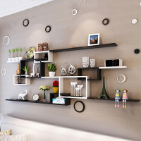 尋木匠墙上置物架客厅电视背景墙面墙壁沙发壁挂墙柜餐厅卧室装饰免打孔