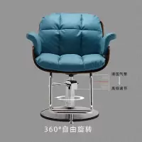 尋木匠网红美发店椅子发廊专用升降烫染区剪发凳子美发沙龙理发店椅高端
