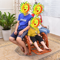 尋木匠摇椅印尼真藤成人家用阳台室内休闲现代午休睡椅编织逍遥仙半躺椅