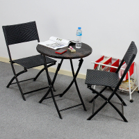 尋木匠简易靠背折叠椅胶藤椅西餐椅办公室会议椅户外椅休闲电脑椅便携椅