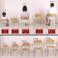 尋木匠藤椅小藤椅单人靠背椅编织藤椅子成人家用滕椅阳台椅子室外椅
