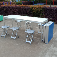 尋木匠便携式折叠桌椅摆摊桌子展业地推桌简易宿舍写字户外烧烤野炊餐桌